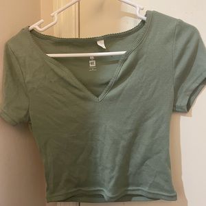 Pacsun Me to We V-neck crop top